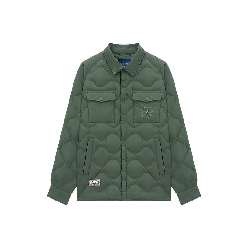 Teenie Weenie Men s 3-Proof Plaid Raglan Down Jacket M