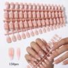 150 Pieces Press On Nails Glossy Finish French False Nails New Fake Nails  for Home Manicure