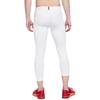 Nike Quick-Dry Breathable Compression Training Pants Men Bottoms White BV5644-100