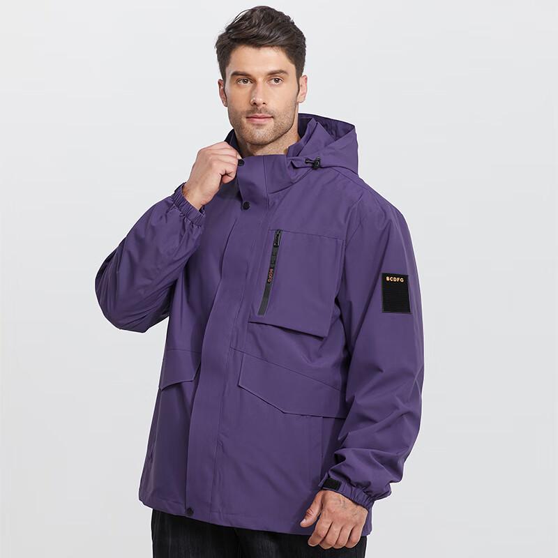 

Dibinze Men s Plus Size Hooded Workwear Jacket 8XL