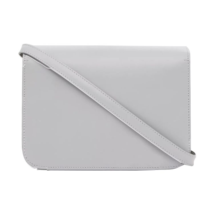 Burberry Tb Monogram Lock Leather Crossbody Bag Women Bags Light-Blue 80284361