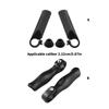 Universal Aluminum Alloys Bicycles Handlebar End Small Vice Handle Bicycles Small Auxiliary Handlebar Easy to Install