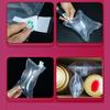 200pcs Gap Filling Bags Shockproof Filling Pouch Pressure Resistant Sealing Support Air Cushion PE Transparent Express Packaging Buffer Sack