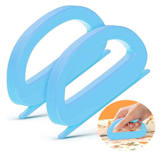 Dual-Blade Wrapping Paper Cutters Christmas Gift Wrap Roll Dispenser Safe Hidden Blade Paper Trimmer for Crafts Letters