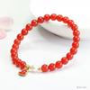 2026 Ximang Red Agate Bracelet Chalcedony Ball Gourd National Fashion Ornament  Generation S4071901