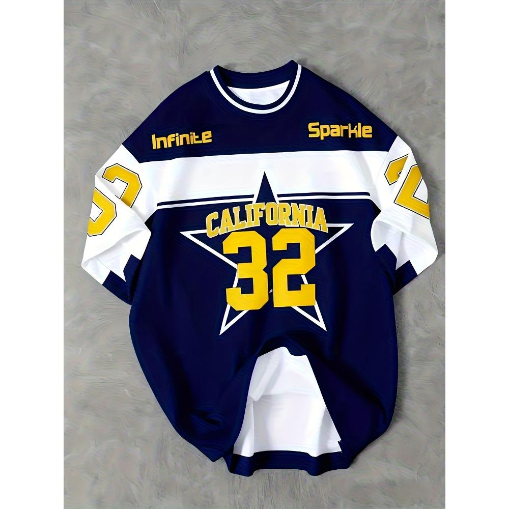 Men s T-shirt - Breathable Lightweight Casual Sports-themed Digital Print Streetwear Men s T-shirt XS