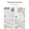 Women's High-Waist Lace Mesh A-Line Skirt