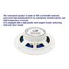 Genuine Marine 5.25" 80W IP66 Waterproof Marine Speakers White ABS Plastic High-Quality Sound for Motorcycle Boat Thalassa