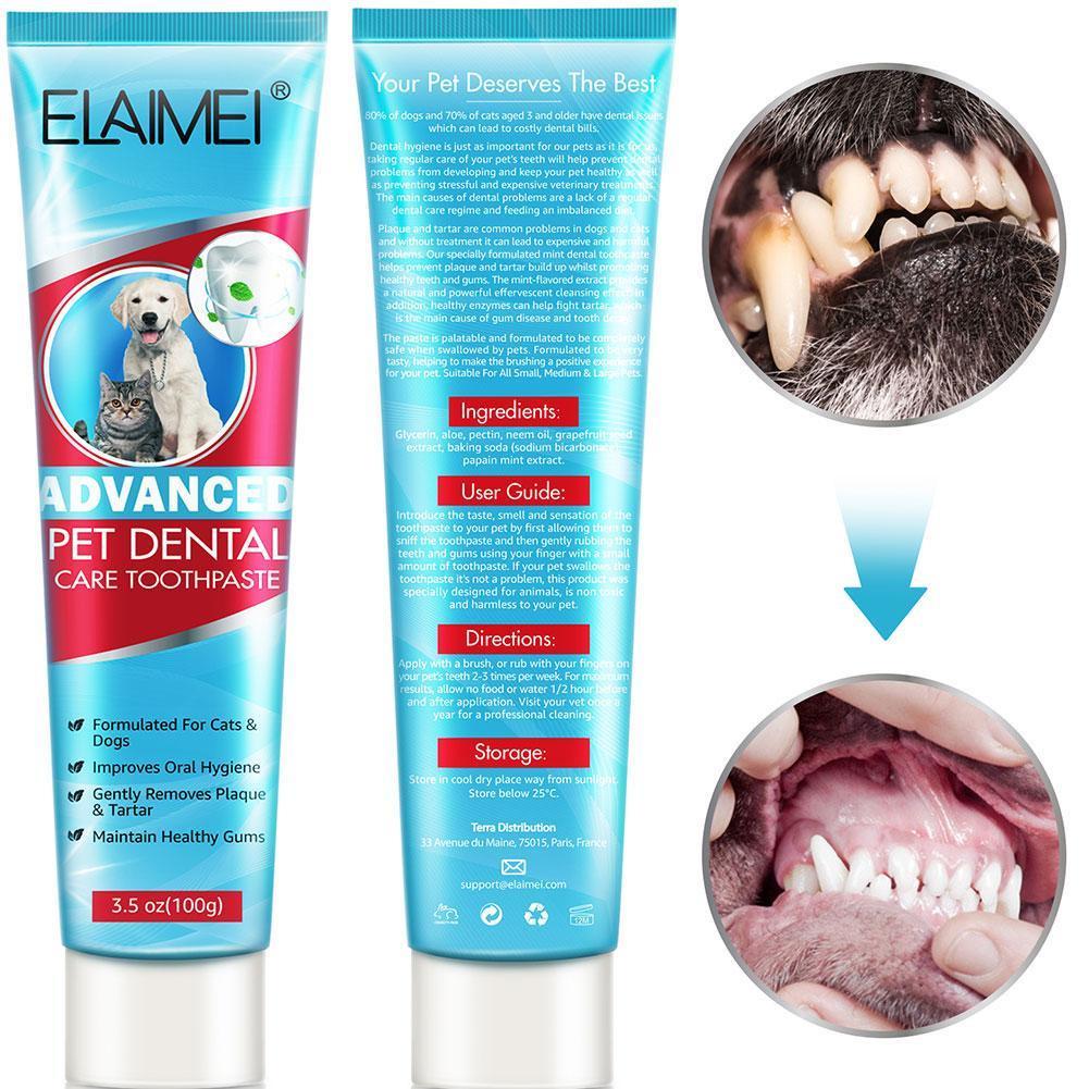 Buy ELAIMEI Pet Mint Toothpaste For Dogs & Cats P1F5 at affordable