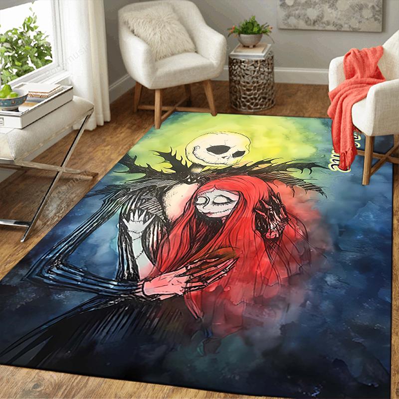 Custom 1Pc Tim Burton'S Gothic Romance Rug Office Carpet Indoor Outdoor Entrance Doormat Nonslip Soft And Comfortable Living Room D91695