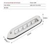 Light Bar Caravan Accessories Led Awning Porch Light Caravan Interior Wall Lamps 12V/24V Rv Van Trailer Exterior Lamp