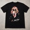 Lady Gaga T Shirt Portrait Pop Icon Graphic Tee Adults Kids Black Gift