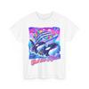 Eat the Rich Whale 90s Orca Shirt, Funny Whale Animal Yacht Retro T Shirt