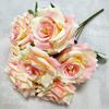 Artificial Flowers Home Wedding Decoration Mei Kai 7 Head Large Horn Rose