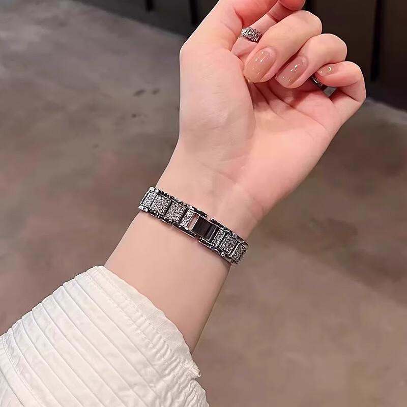 CHENSONG Metal Full Diamond Strap for Xiaomi Smart Band & Redmi Watch