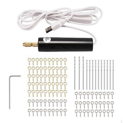 Corded Hand Drill And Bits for Jewelry Making Tool