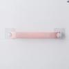 1 Pcs Adhesive Towel Rack Bathroom Towel Bar Shelf Wall Mounted Towels Hanger Toilet Suction Cup Holder Bathroom Organizer