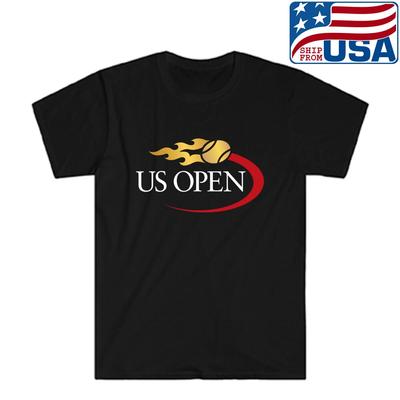 US Open Tennis Grand Slam Man Men's Black Size S To 5XL