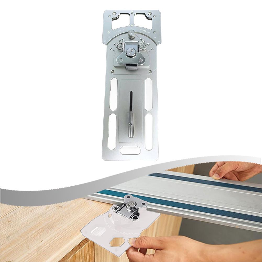 Multi Angle Track Saw Guide Rail Square for Woodworking Precise Miter Cutting from Minus 60 To 60 Degrees Aluminum Alloy