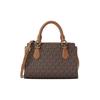 Marilyn Brand Print Canvas Tote Bag Small Women Tote Bags Brown 35F5G6AM1B-BROWN