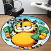 1pc Garfield Chair Carpet for Office Non-Slip, Soft & Comfortable, Carpet for Office, Gaming, Lightweight Round Floor Mat