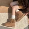 2024 New Classic Thickened Fleece Women's Snow Boots Comfortable Warm Ankle Boots Women Winter Ladies Shoes