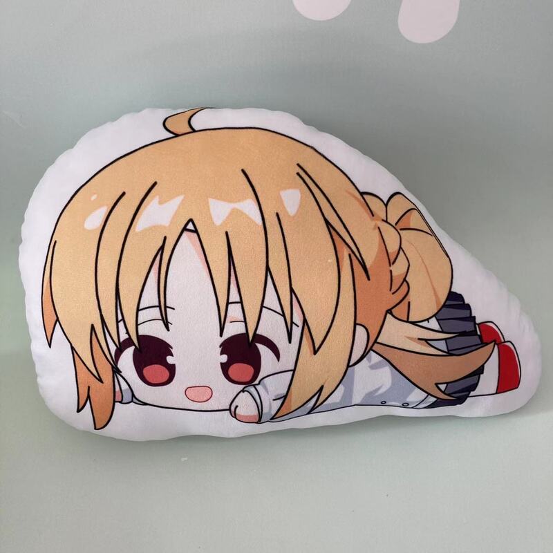 The Bocchi Rock Plush Anime Pillow Pendant Stuffed Doll Print Cushion Chain Key
