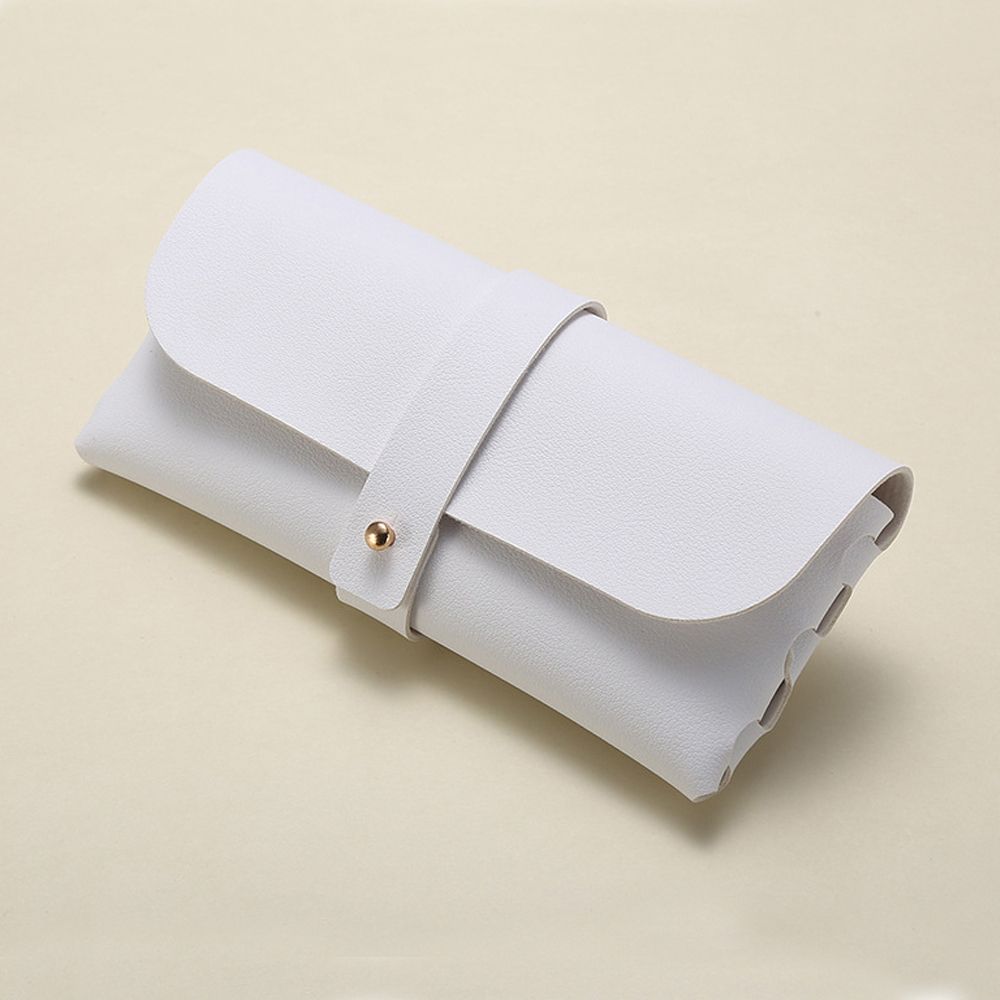 Étui Imperméable pour Lunettes Conteneur Unisexe Sac à Lunettes de Soleil Cuir PU Rangement pour Lunettes Boîte à Lunettes