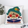 Las Meninas Velazquez Menina Pillowcase Printed Fabric Cushion Cover Decorations Cute Chibi Art Throw Pillow Case Cover Zippered