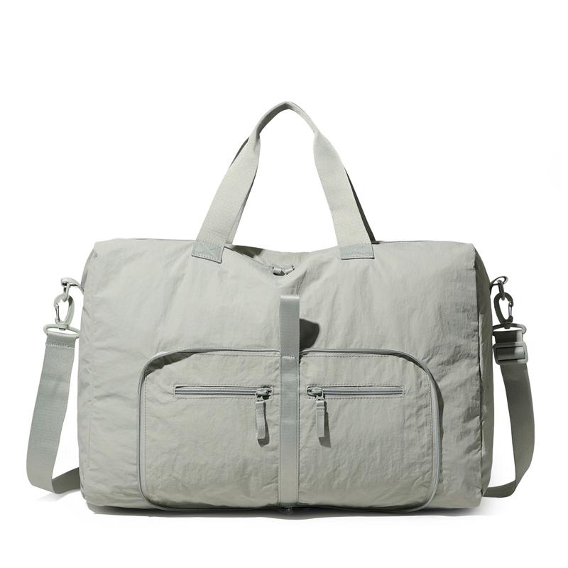 Foldable Gym Yoga Bag Large Storage Outdoor Short Distance Travel Camping Shoulder Crossbody Bags Outing Boarding Trip Handbag