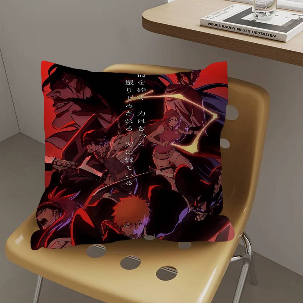 Anime Bleach Thousand-Year Blood Pillow Cover Design cushion Cover decor Holiday Decorati