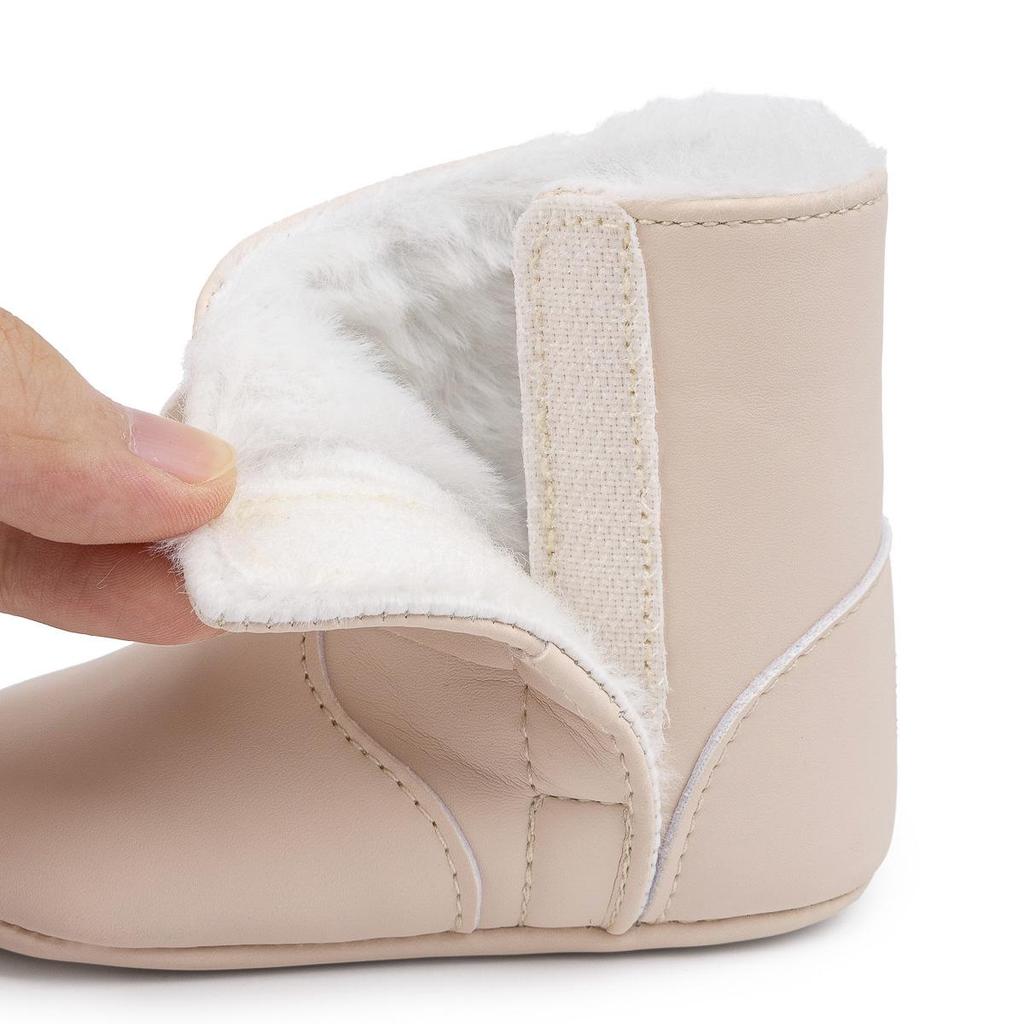 Stylish Winter Bow Baby Shoes - Trendy and Cute Toddler Footwear