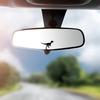 Dinosaur Silhouette Car Stickers Waterproof for Rearview Mirror Windows Animal Decoration Vinyl Decals Funny Auto Accessories