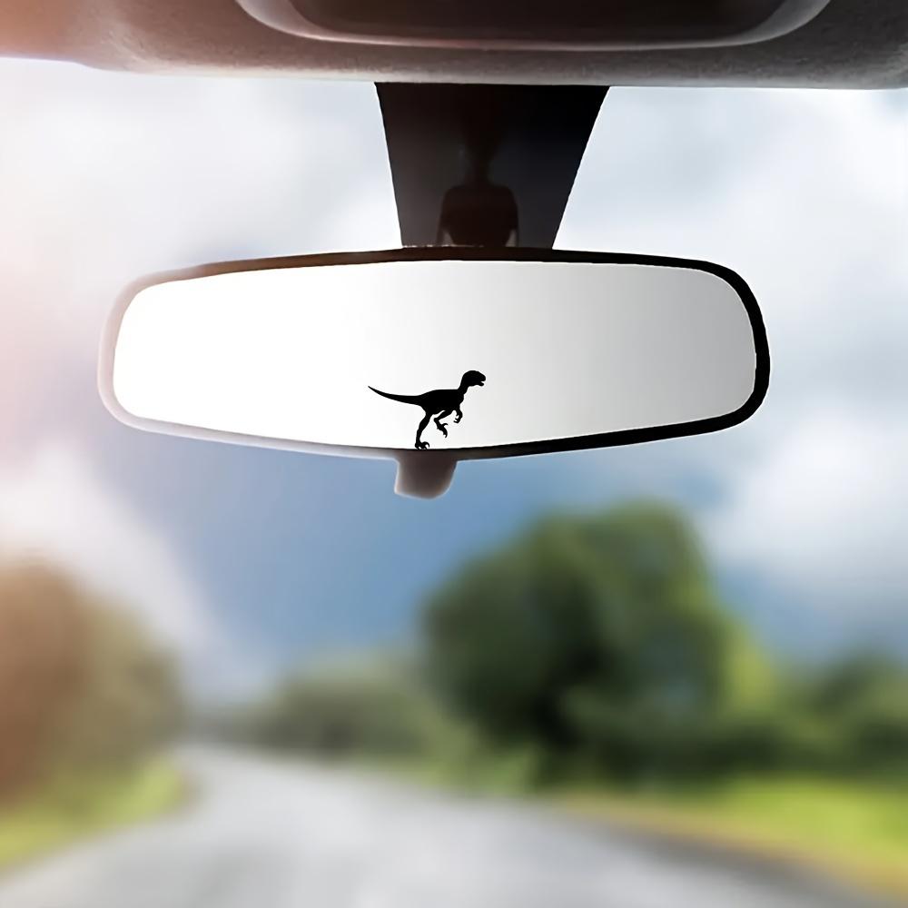 Dinosaur Silhouette Car Stickers Waterproof for Rearview Mirror Windows Animal Decoration Vinyl Decals Funny Auto Accessories
