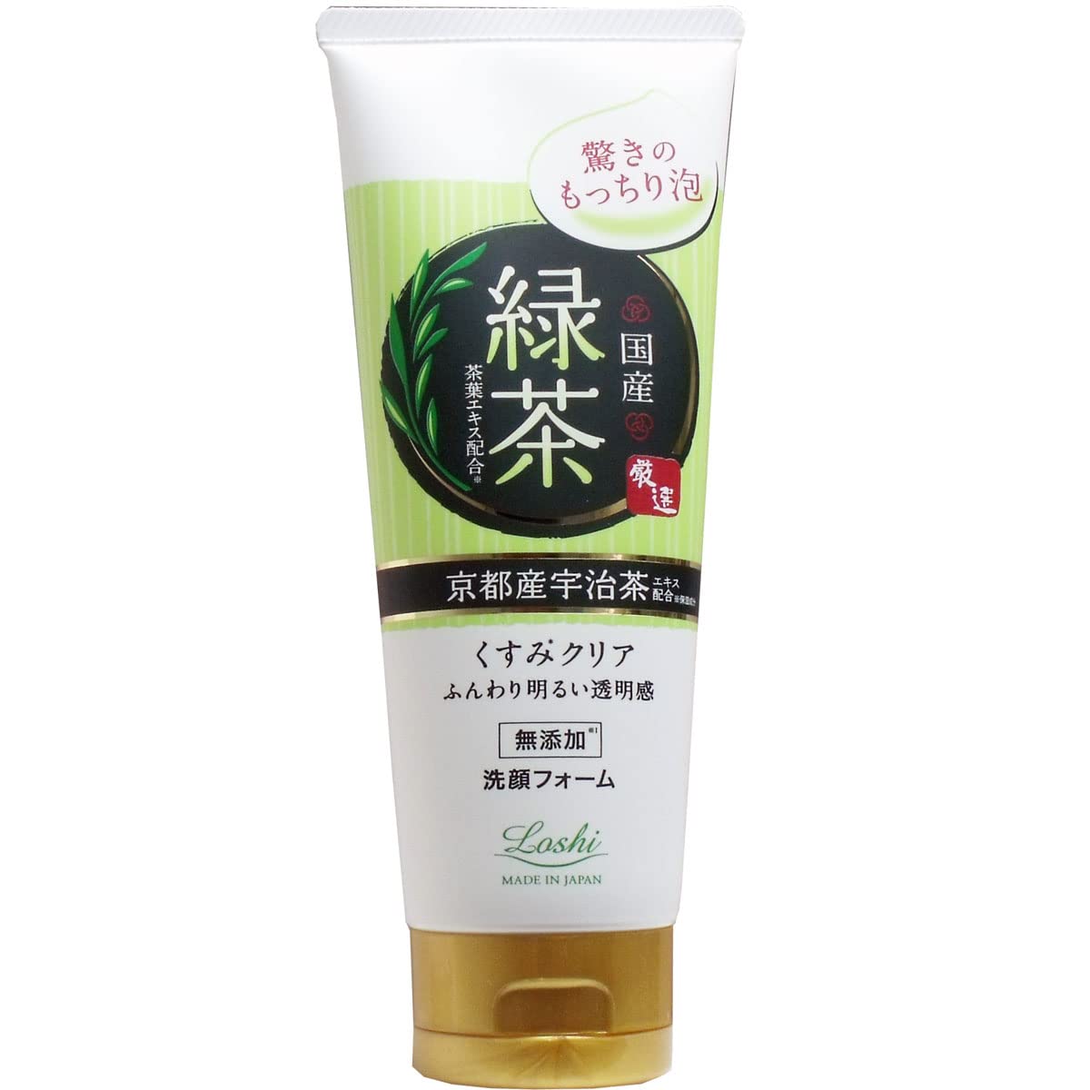 

Rossi Moist Aid Domestic Whip Face Wash Green Tea 120g