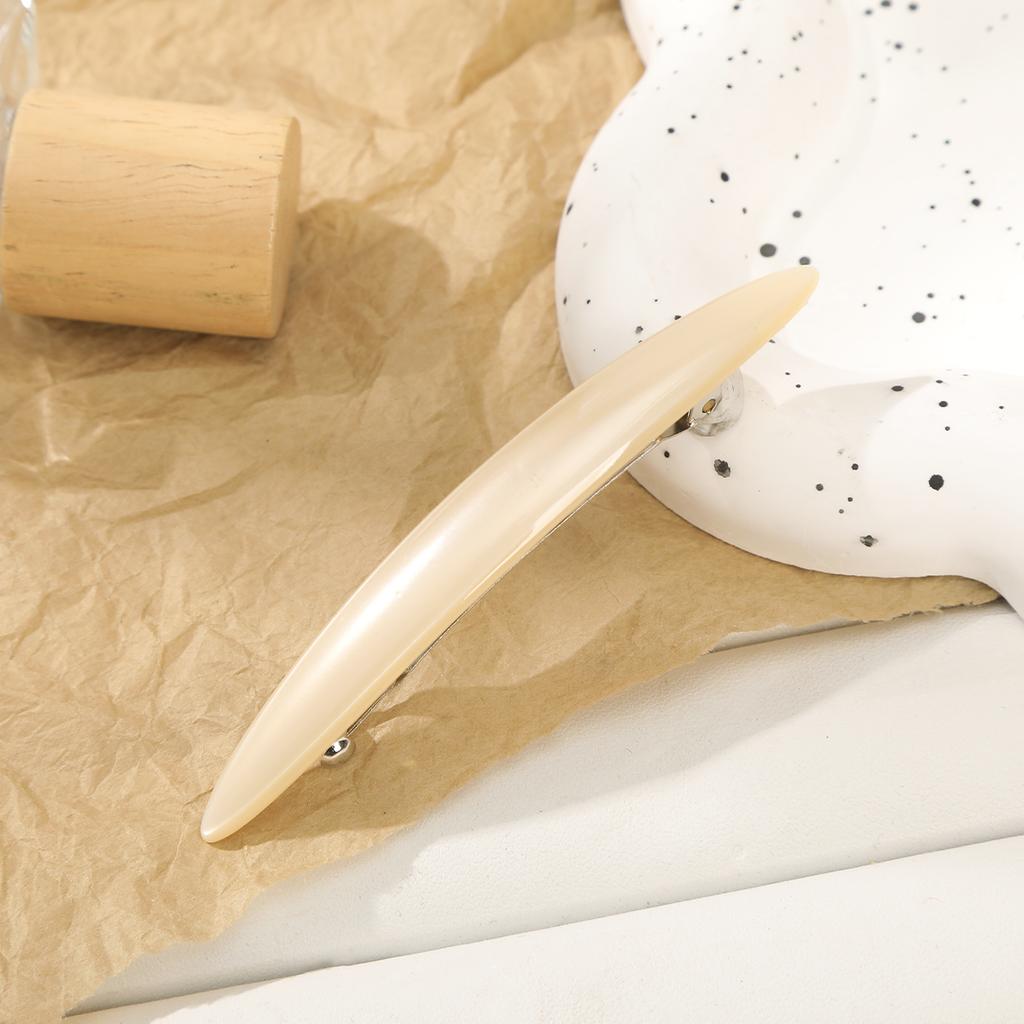 AWAYTR Retro Amber Bow Duckbill Hairpin Brown Acrylic Hair Clips Valentine Headwear Girl Hair Accessories Festival Gift