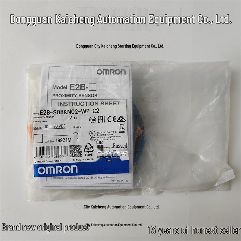 

Omron E2B-S08KN02-WP-C1-HT Proximity Sensor NPN Output No