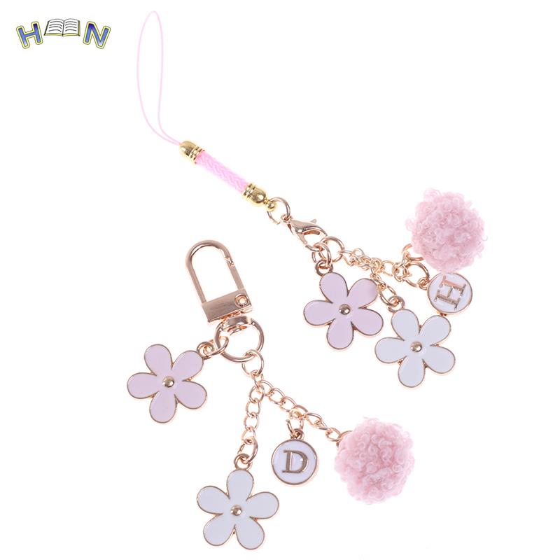 New Cute Smart Phone Strap Lanyards for Keys Bag Decoration Hang Rope Daisy Mobile Phone Strap Hang Rope Phone Charm Gifts