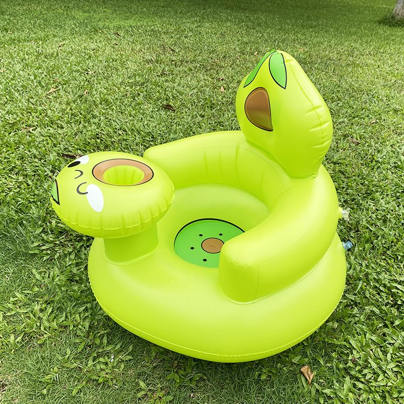 Надувной детский стульчик для кормления и сиденье для купания - Портативный, Складной детский диван 55*50*45