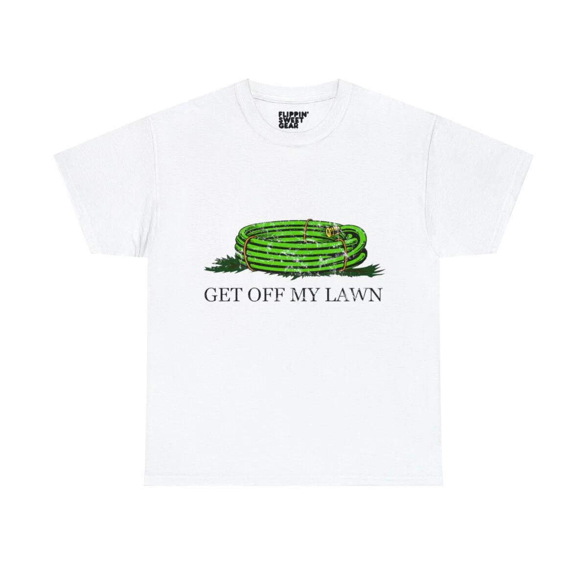 Get Off My Lawn Graphic Tee Shirt XL