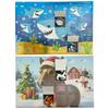 Christmas Advent Calendar 2025 24 Days Shark/Horse Countdown Calendar with 24 Collectible Figures Holiday Gifts