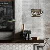 1pc Rural Coffee Tea Wooden Signboard Farmhouse Kitchen Decoration Retro Festival Wall Decoration Bar Decoration