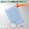KOKUYO File Clear Holder K2 with Fall Stopper A4 10 Sheets Transparent K2 Fu-ST750TX10