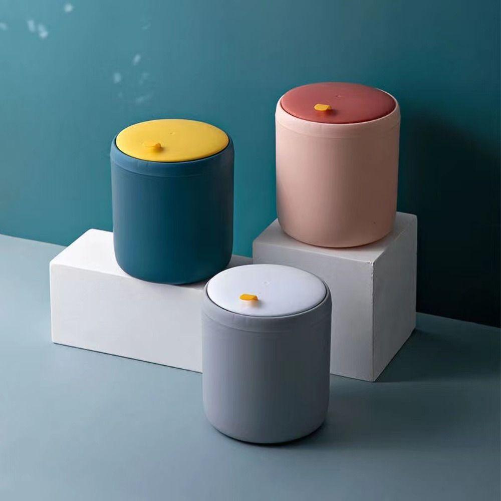 

с крышкой Мусорное ведро пресс-типа Корзина для мусора с защитой от запаха Мусорный бак Мусорный бак Офис