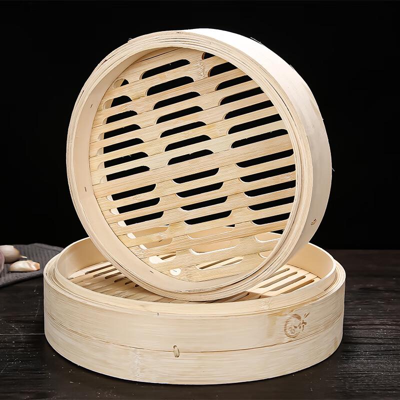 Handmade Reinforced Moso Bamboo Steamer