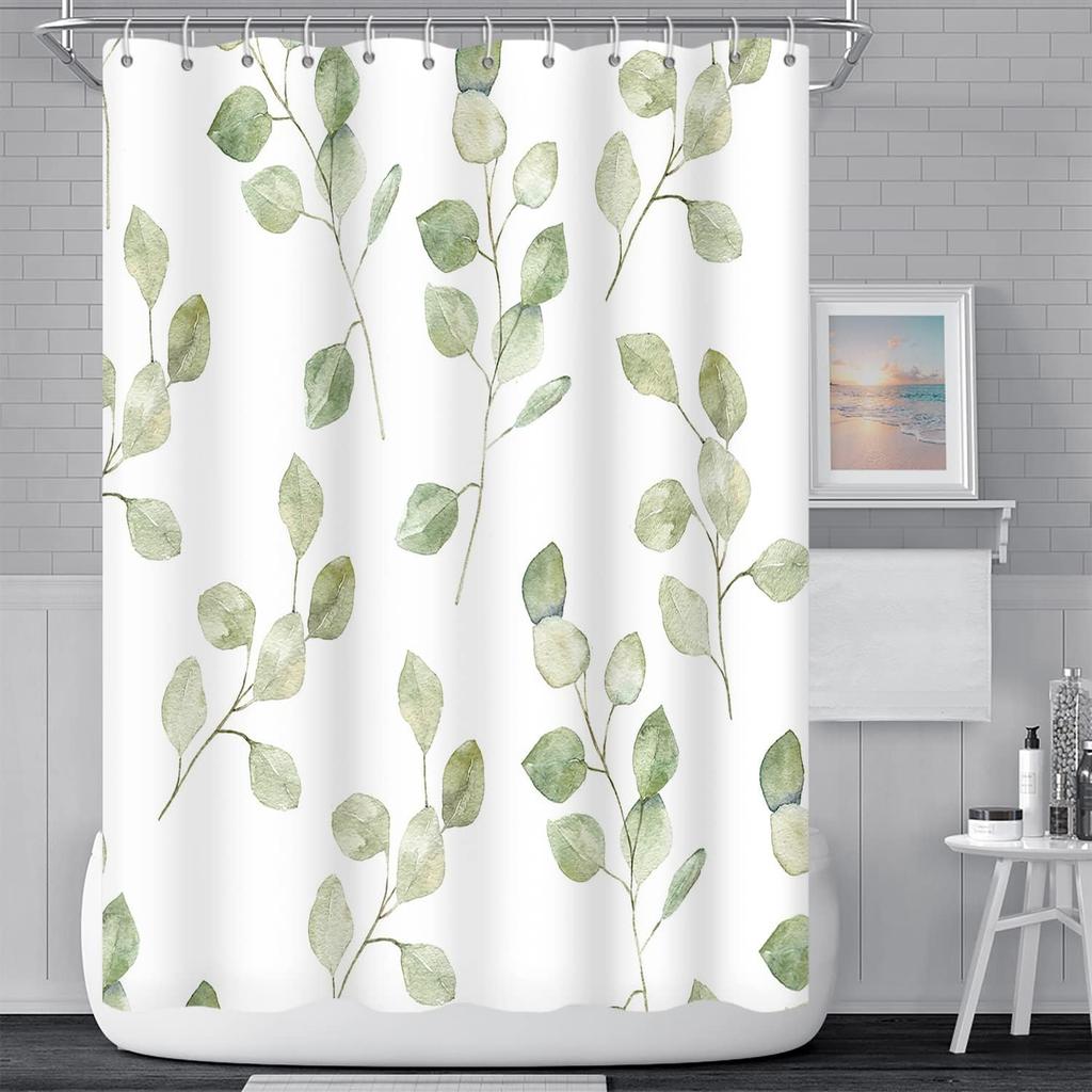 Cartoon Dinosaur Shower Curtains Colorful Cute Dino Funny Animals Pattern for Kids Neutral Shower Curtain Waterproof Fabric