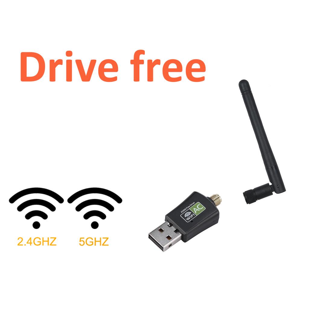 

Беспроводной USB-адаптер Wi-Fi Sagit [Driver Free] поддерживает AC600 WiFi 5 ГГц/2,4 ГГц