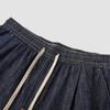 Semir Men's Wide-Leg Pure Cotton Drawstring Jeans