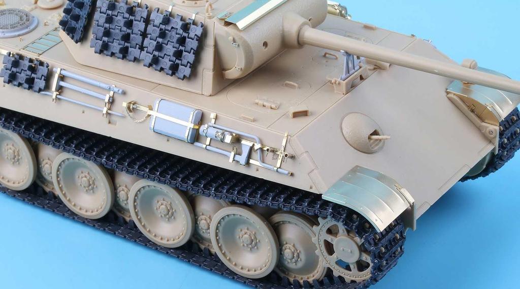 Tetra Model 1/35 ME Series German Panther G Tank (AC) Plastic Model Parts ME3561