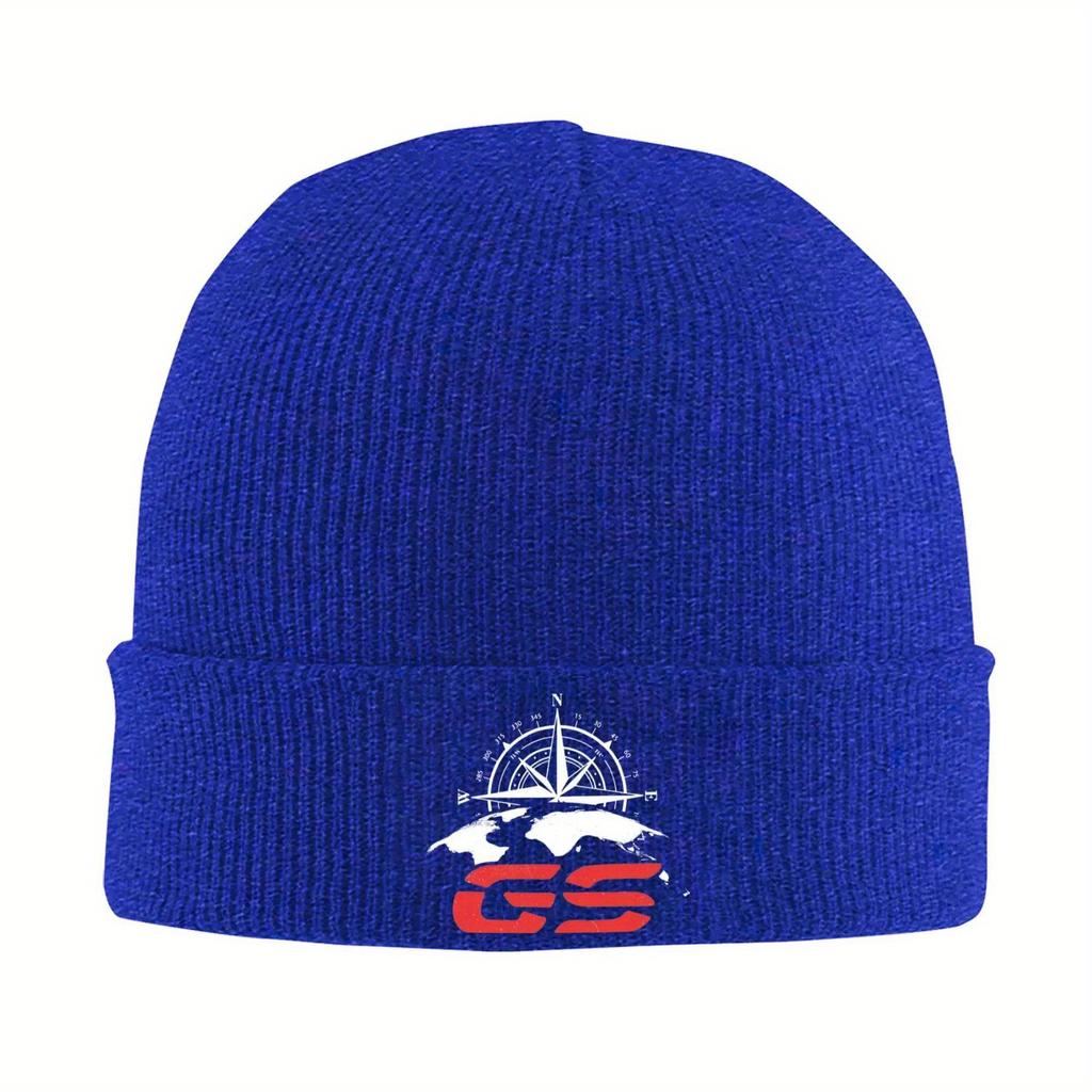 GS WORLD Adventure Motorcycle Knitted Hat Beanies Winter Hats Warm Acrylic  Casual  Cap Men Women Gift
